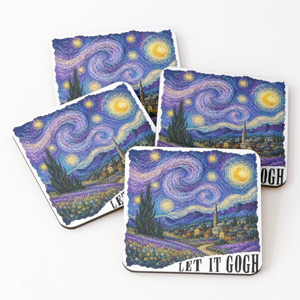 Item preview, Van Gogh Inspired Art Lover Gift Vintage Artist Aesthetic designed and sold by LessIsLoud.