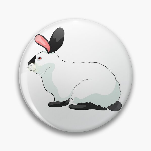 Item preview, home pet Californian rabbit  designed and sold by OrPolly.