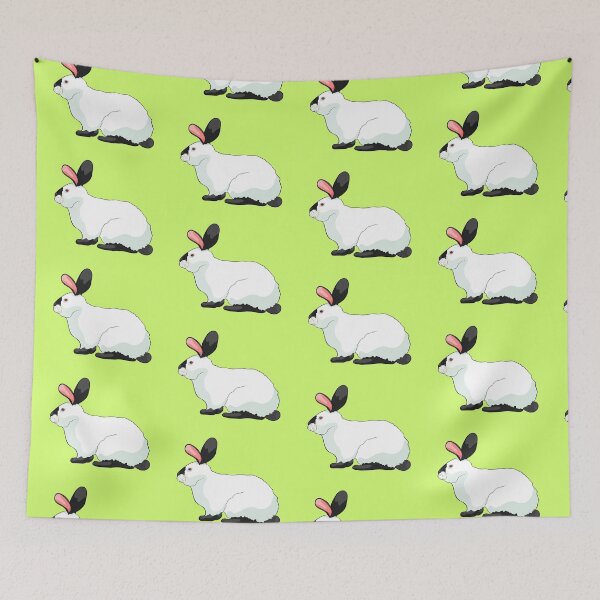 Item preview, home pet Californian rabbit  designed and sold by OrPolly.
