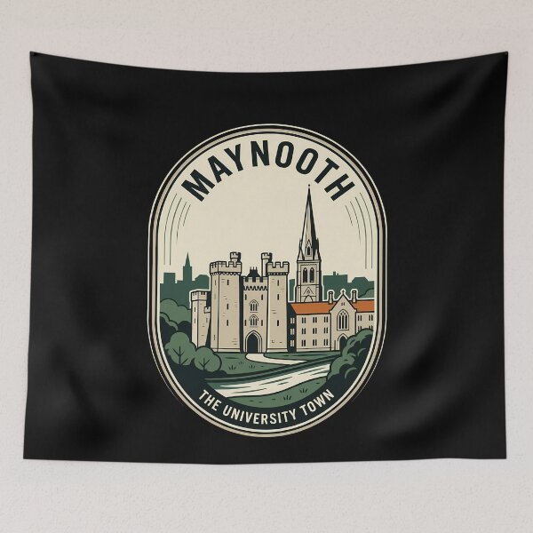 Item preview, Maynooth Ireland University Town Vintage Travel Emblem designed and sold by k3rstman1.