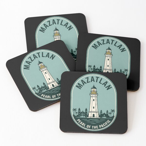 Item preview, Mazatlan Mexico Vintage Travel Emblem Pearl Pacific designed and sold by k3rstman1.