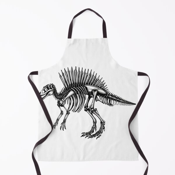 Item preview, Spinosaurus Dinosaur Skeleton Scientific Illustration designed and sold by VectorForge.