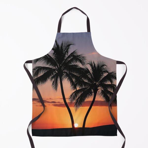 Item preview, Sunset Paradise with Silhouetted Palm Trees designed and sold by MammothArt.