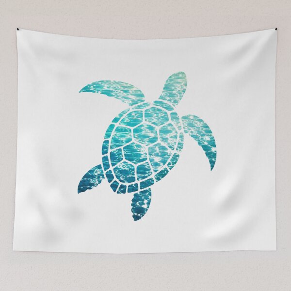 Item preview, Sea Turtle Turquoise Water Effect designed and sold by OTSC.