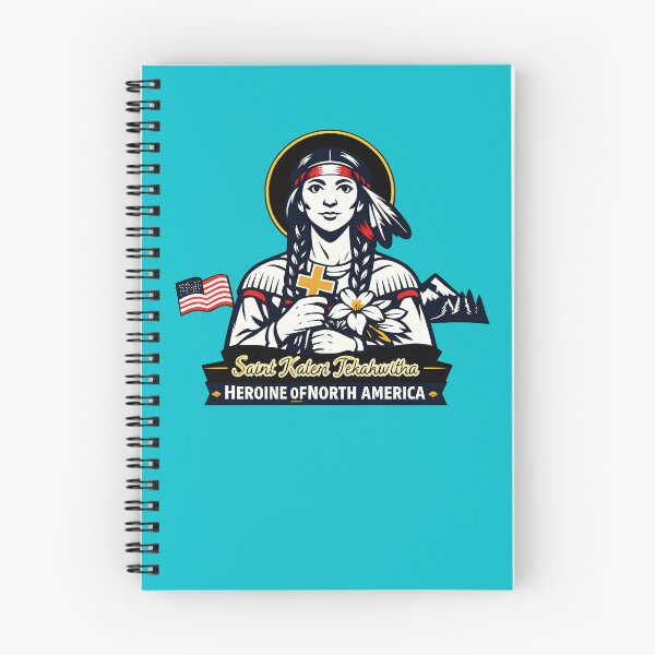 Artikelvorschau, Saint Kateri Tekakwitha America entworfen und verkauft von WarriorVision.