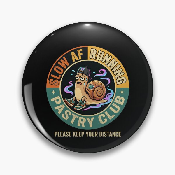 Item preview, Slow AF Running Club Funny Snail Pace Jogger Runner  designed and sold by ShetuAhsan.