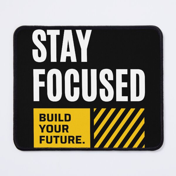 Item preview, Stay Focused. Build Your Future. | Motivational Gifts for Positive Mindset designed and sold by BrokenLabel.