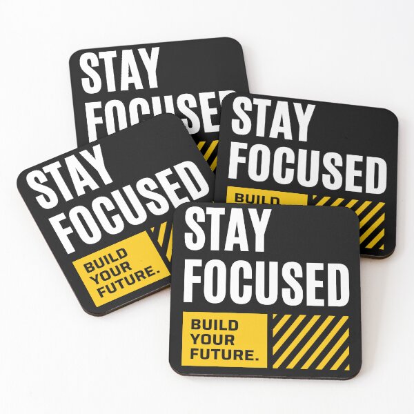 Item preview, Stay Focused. Build Your Future. | Motivational Gifts for Positive Mindset designed and sold by BrokenLabel.