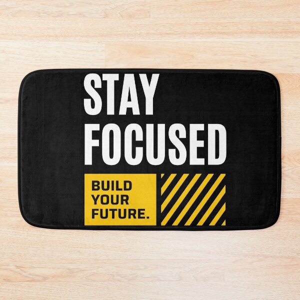 Item preview, Stay Focused. Build Your Future. | Motivational Gifts for Positive Mindset designed and sold by BrokenLabel.