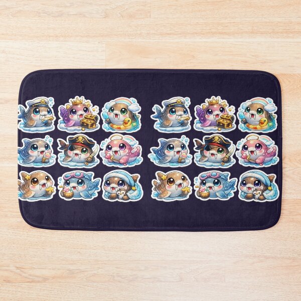 Item preview, Kawaii Walrus Sticker designed and sold by KrishAuraa.