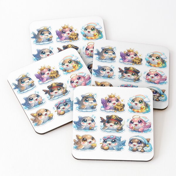Item preview, Kawaii Walrus Sticker designed and sold by KrishAuraa.