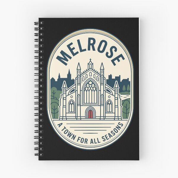 Item preview, Melrose Scotland Abbey Vintage Travel Emblem designed and sold by k3rstman1.