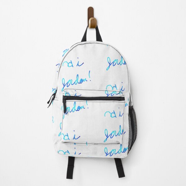 Item preview, Hi Jordon Blue Gradient Cursive Typography designed and sold by KaleChub.