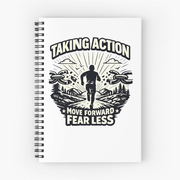 Item preview, Move Forward Fear Less Taking Action designed and sold by DPBTees70.