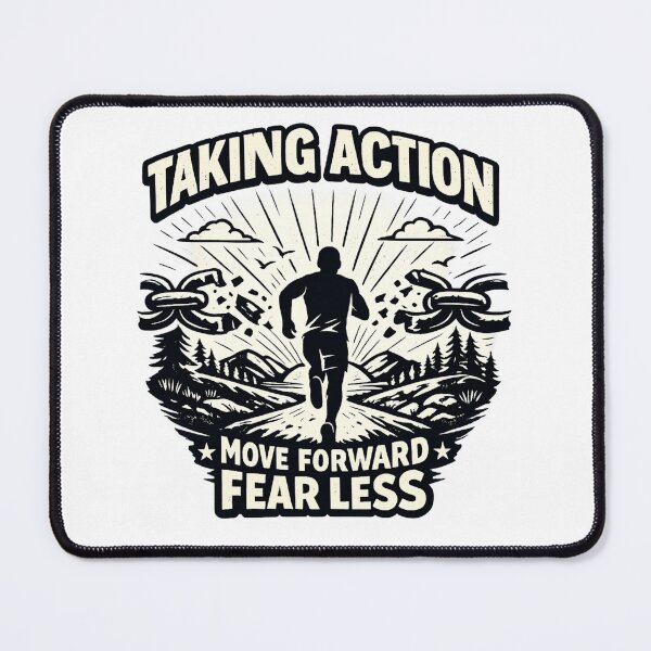 Item preview, Move Forward Fear Less Taking Action designed and sold by DPBTees70.