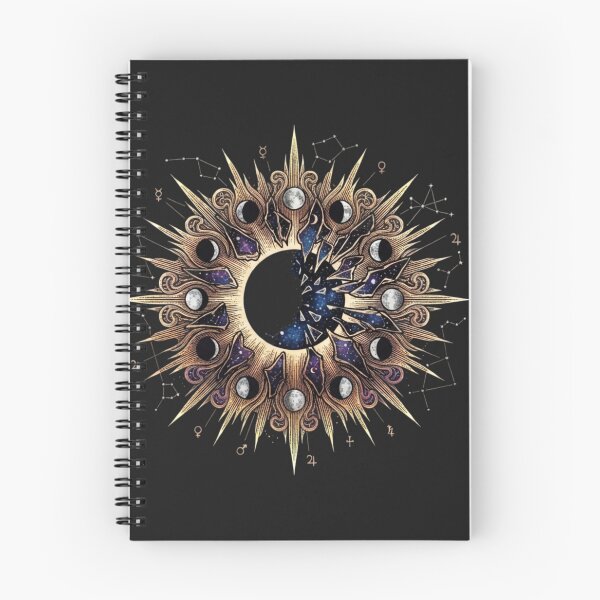 Item preview, Celestial Moon Phases & Mystical Astrology Art designed and sold by 63Hotpeppers.