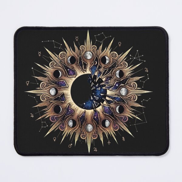 Item preview, Celestial Moon Phases & Mystical Astrology Art designed and sold by 63Hotpeppers.