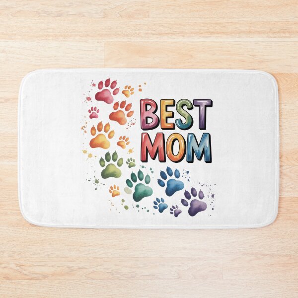 Item preview, Best Dad Colorful Paw Print  designed and sold by jkrphoto.