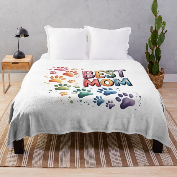 Item preview, Best Dad Colorful Paw Print designed and sold by jkrphoto.