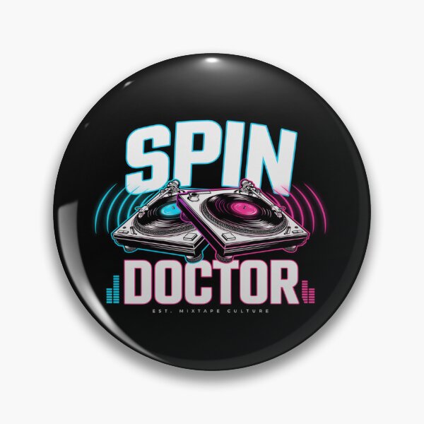 Item preview, Spin Doctor – DJ Turntables Mixtape Culture Design designed and sold by Midnight Veil Designs.