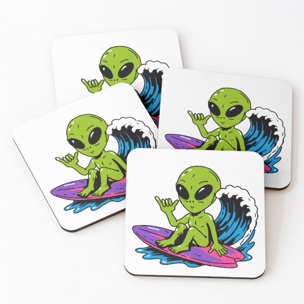 Item preview, surfing alien designed and sold by omny-studio.