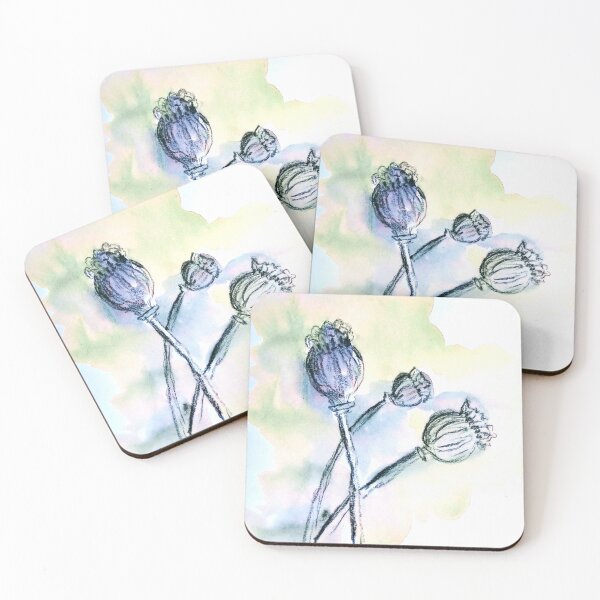 Item preview, Poppy Drawing Sketch Art Floral designed and sold by JHadfieldArt.