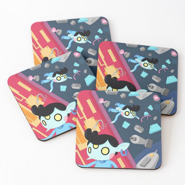 Item preview, Aliens in Spaceship designed and sold by JellyBeeJ.