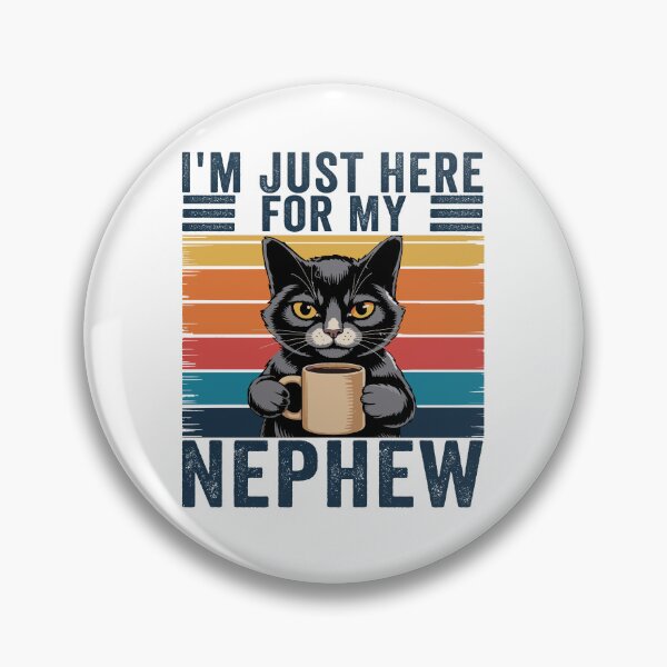 Item preview, I'm Just Here for My Nephew Funny Family Shirt | Proud Aunt Uncle Gift | Nephew Lover Quote Design designed and sold by 76Valeria.