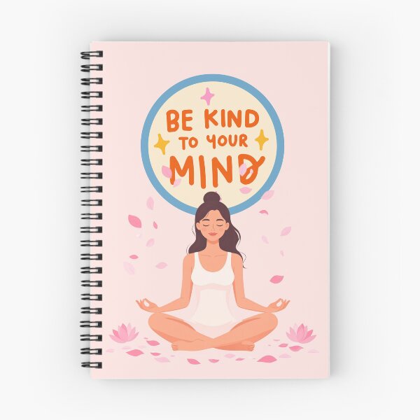 Item preview, Be kind to your mind simple typography  designed and sold by Krishnacre8.