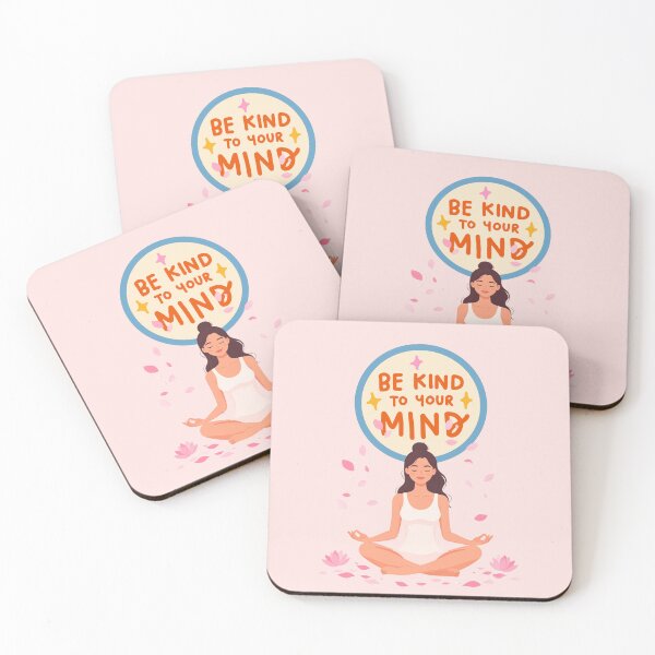 Item preview, Be kind to your mind simple typography  designed and sold by Krishnacre8.
