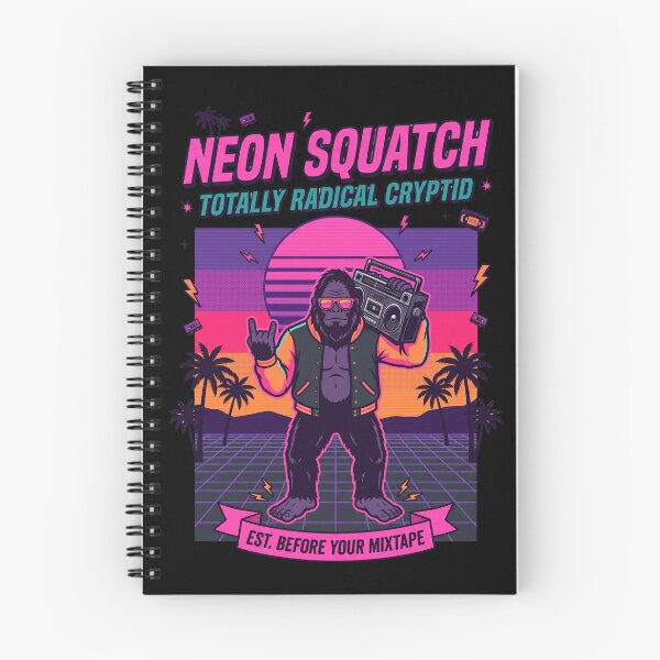 Item preview, Neon Squatch Radical Cryptid designed and sold by Roy & Tiffany.