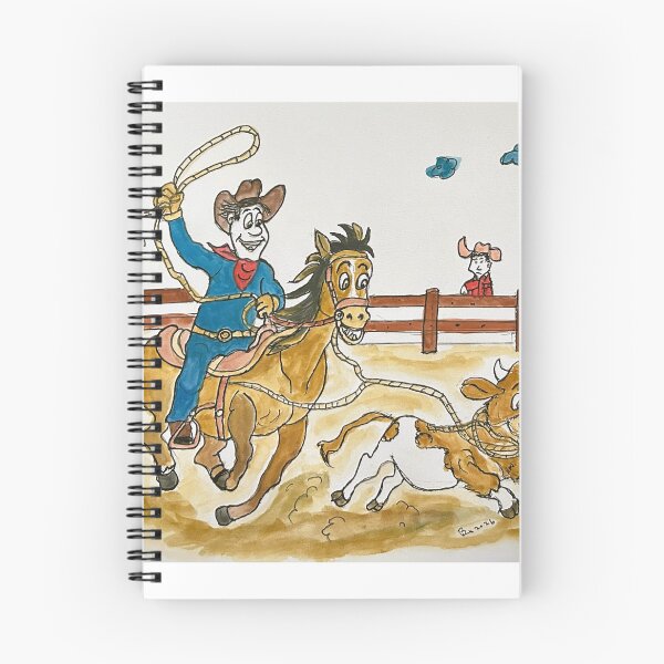Item preview, Roping in motion  designed and sold by Cartoonist Brian.