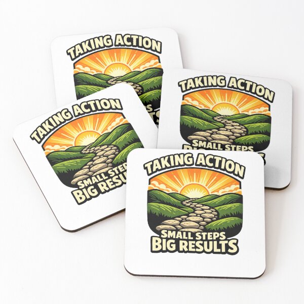 Item preview, Small Steps Big Results Taking Action designed and sold by DPBTees70.