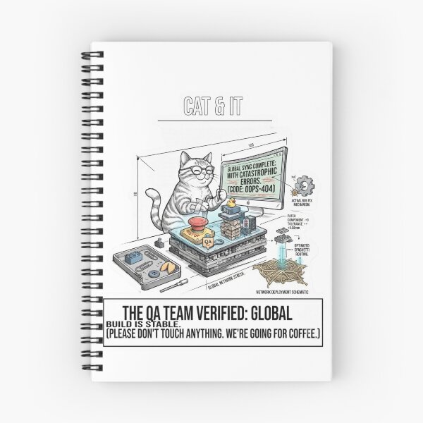 Item preview, Funny Programmer Gift QA Team Please Don't Touch Cat Developer Shirt designed and sold by Dev Mode.