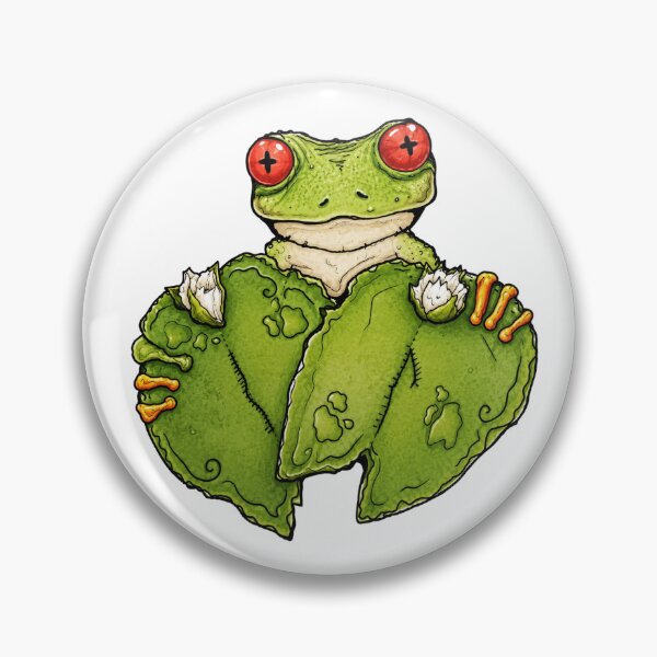 Item preview, Red eye tree frog designed and sold by The Creeping Clover.