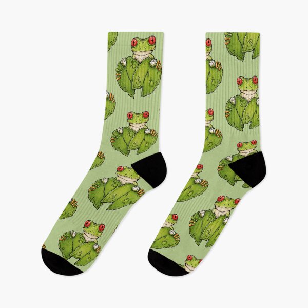 Item preview, Red eye tree frog designed and sold by The Creeping Clover.