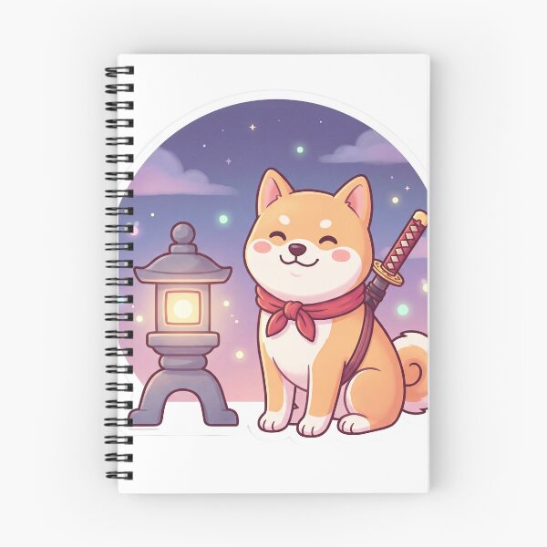 Item preview, Cute Shiba Inu Samurai designed and sold by SutekiArt.