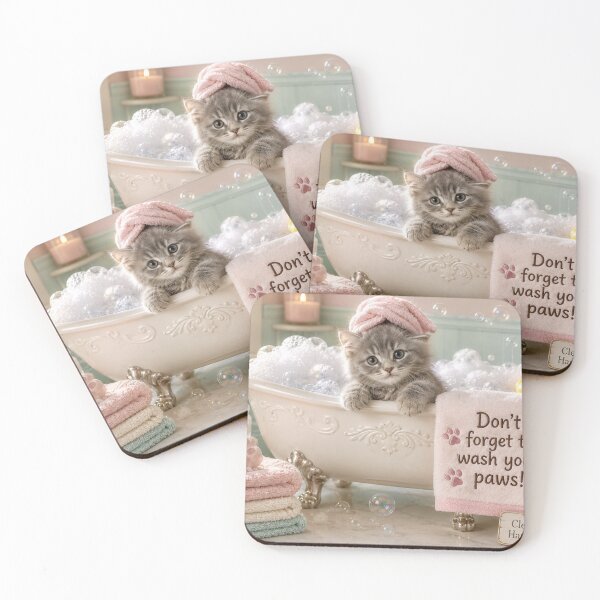 Item preview, Don’t Forget to Wash Your Paws designed and sold by Kimberly Palmer.