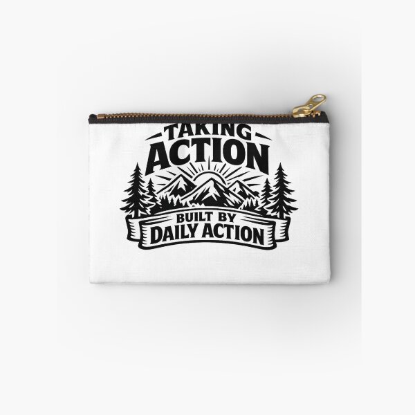 Item preview, Built By Daily Action Taking Action designed and sold by DPBTees70.