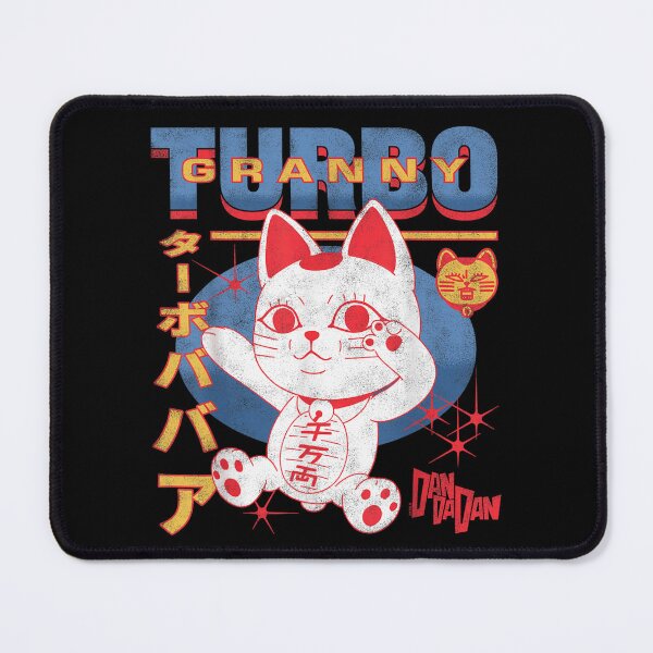 Item preview, Japanese Anime Mascot Lucky Cat Turbo Granny Distressed Graphic designed and sold by DangeRilanman.