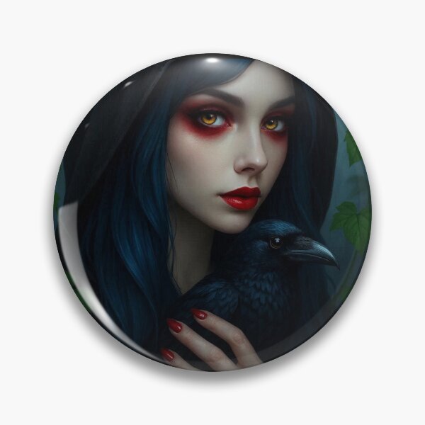 Item preview, The Witch of the Golden Ember Eyes designed and sold by EdicrisR.