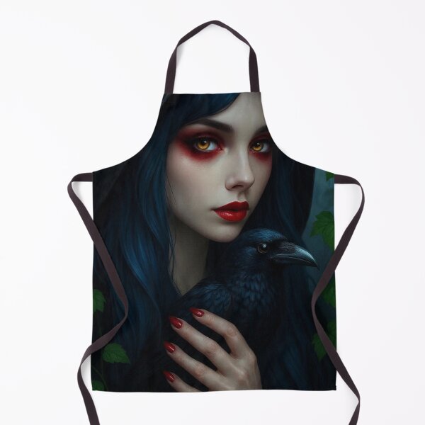 Item preview, The Witch of the Golden Ember Eyes designed and sold by EdicrisR.