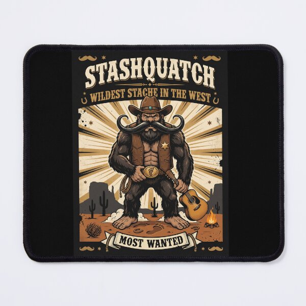 Item preview, Stashquatch Most Wanted Outlaw designed and sold by Roy & Tiffany.