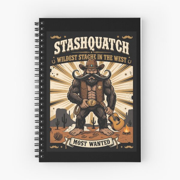 Item preview, Stashquatch Most Wanted Outlaw designed and sold by Roy & Tiffany.