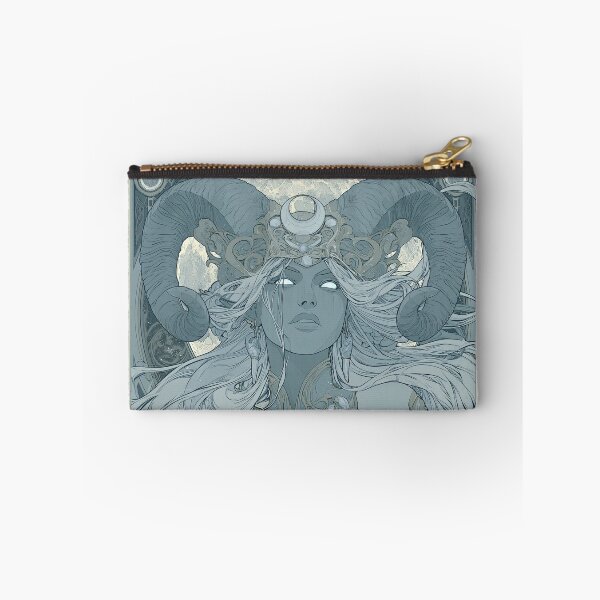 Item preview, Celestial Moon Goddess Fantasy Portrait designed and sold by MythicMood.