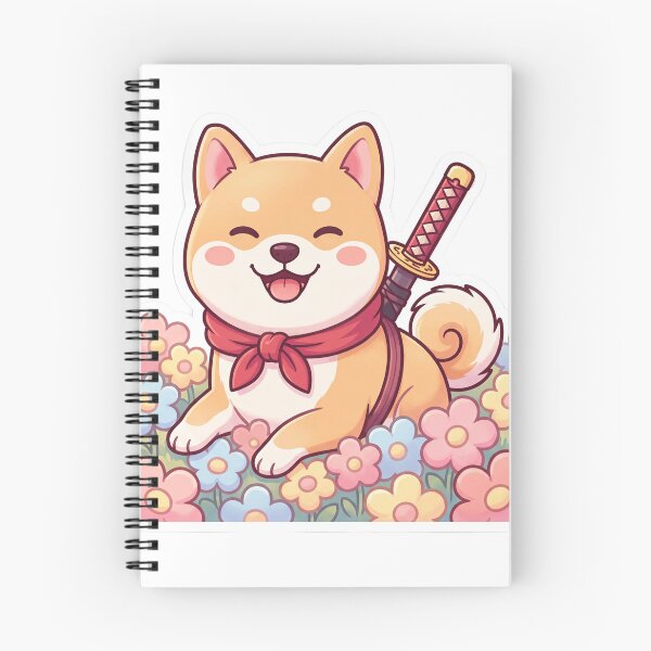 Item preview, Cute Shiba Inu Samurai designed and sold by SutekiArt.