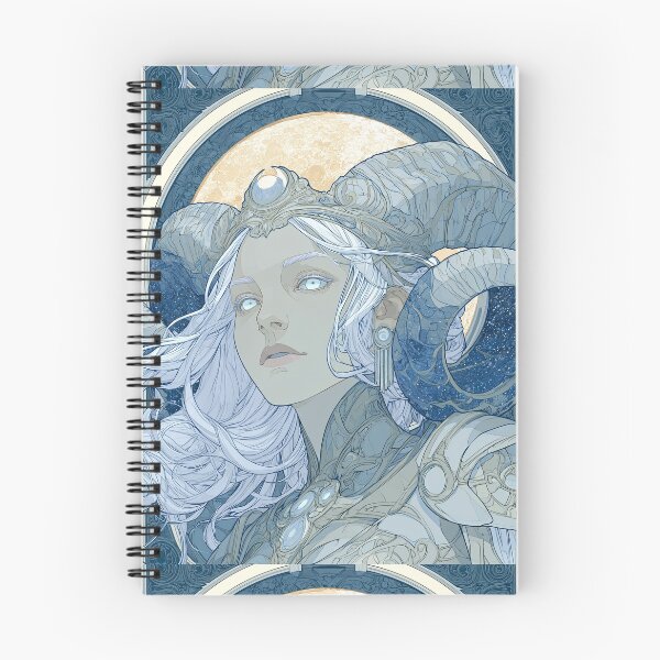 Item preview, Lunar Priestess Fantasy Portrait designed and sold by MythicMood.