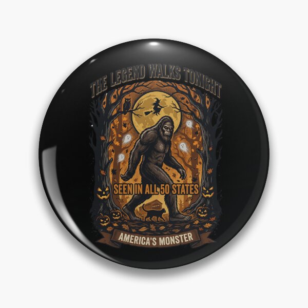 Item preview, Legend Walks Tonight Halloween Bigfoot designed and sold by Roy & Tiffany.