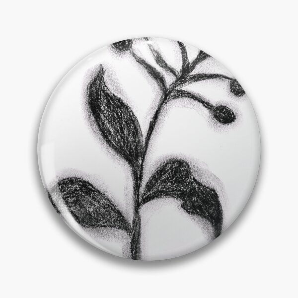 Item preview, Plant Illustration Black And White Art designed and sold by JHadfieldArt.