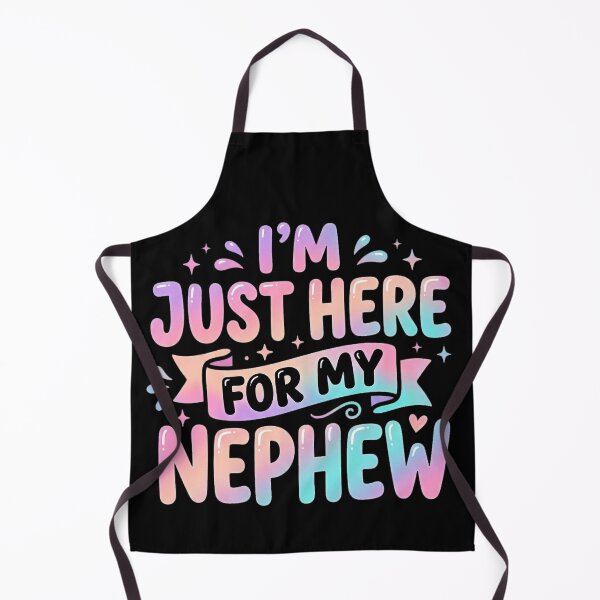 Item preview, I'm Just Here for My Nephew Funny Family Shirt | Proud Aunt Uncle Gift | Nephew Lover Quote Design designed and sold by 76Valeria.